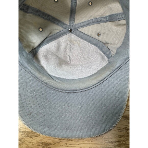 Vintage Lube Master Corduroy Hat Cap Snapback Embroidered Trucker Rope - Picture 8 of 10